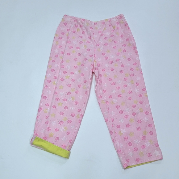 DAVID BROOKS 🍥 Sweet Vintage Hi-Waist Pink|Lime Green|White Seashell Capris 4 - Picture 10 of 16